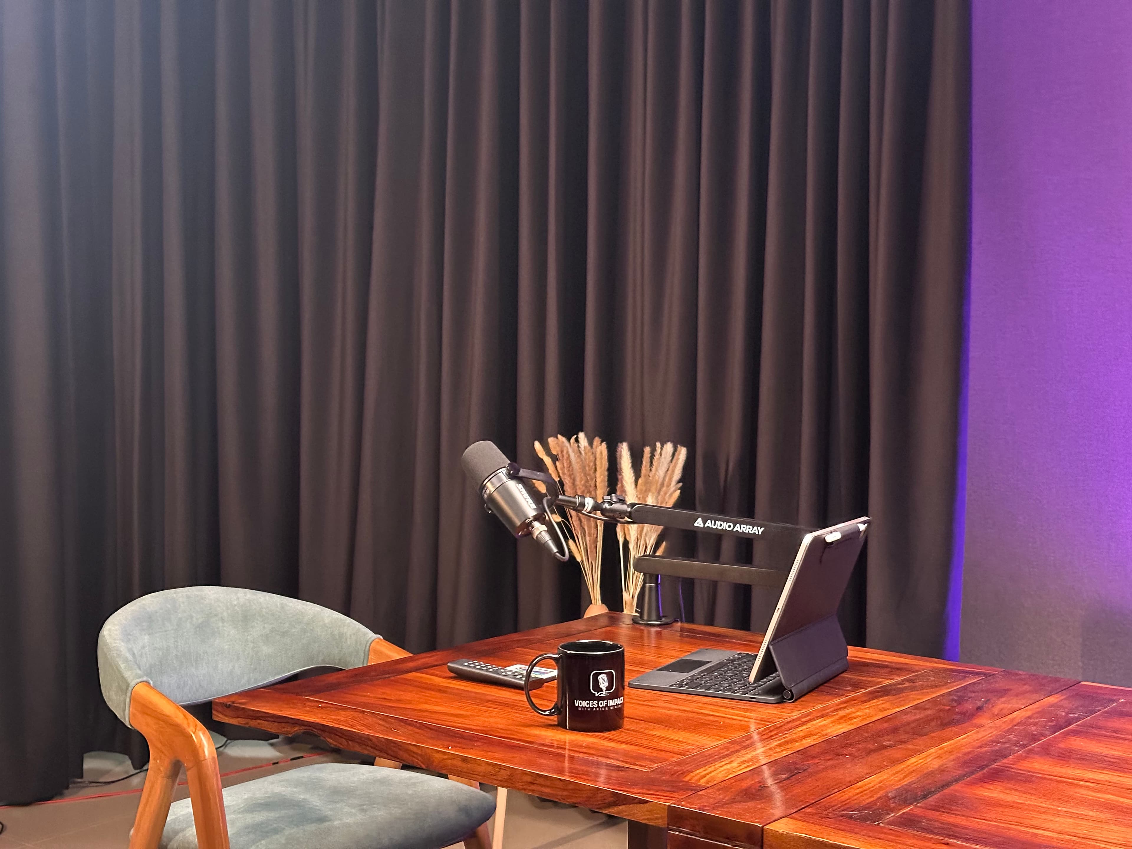 The desk
